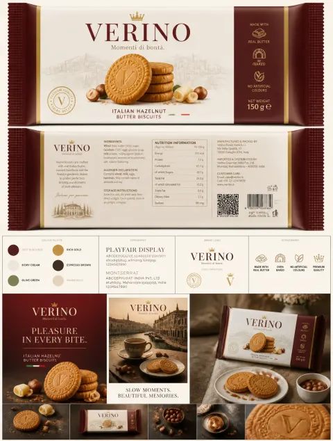 VERINO Luxury Biscuit Packaging