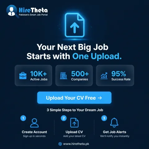 Minimalist Job Portal Ad Design