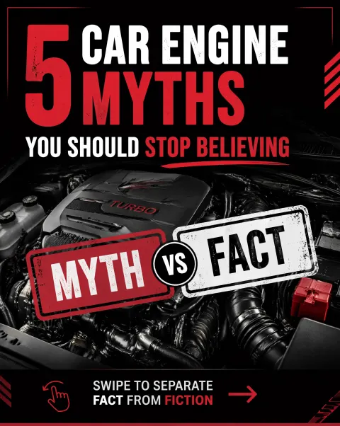 5 Car Engine Myths Busted