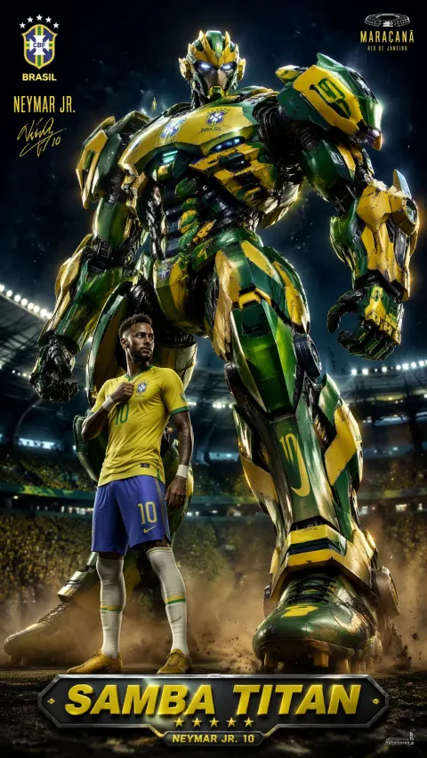 Neymar Jr. Samba Titan Mecha