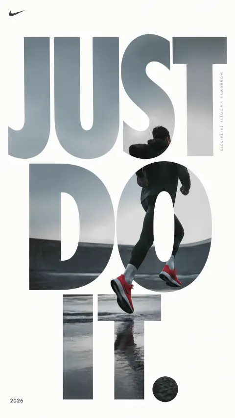 Typographic Mask Editorial Design