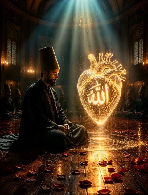 Mystical Sufi Dervish Meditation