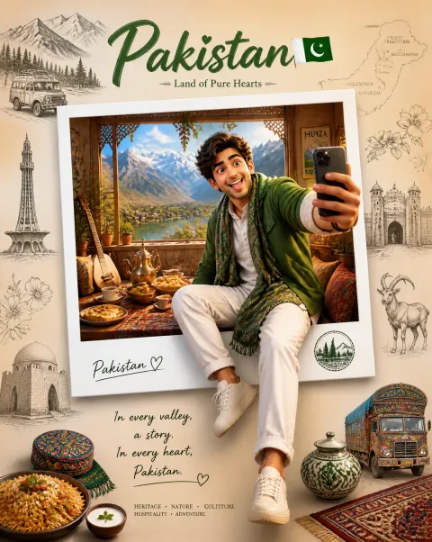 Pakistan Premium Travel Poster