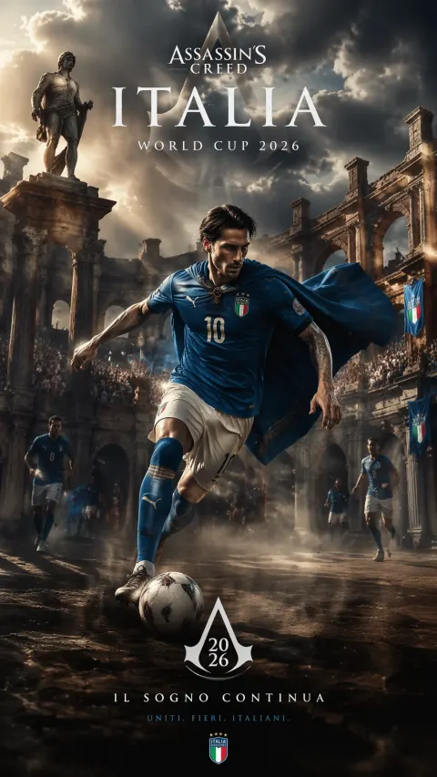 Assassin's Creed World Cup Poster