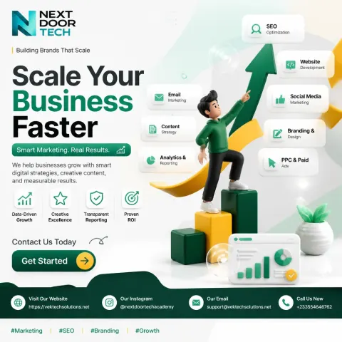 Premium Digital Marketing Visual
