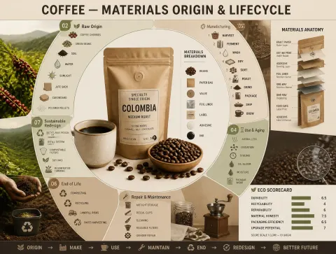 Coffee Lifecycle Infographic