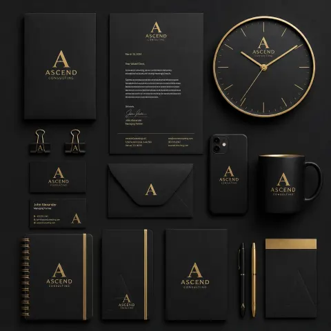 Premium Corporate Branding Identity Kit