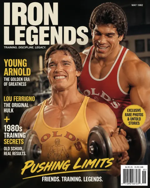 Young Arnold Golden Era Training