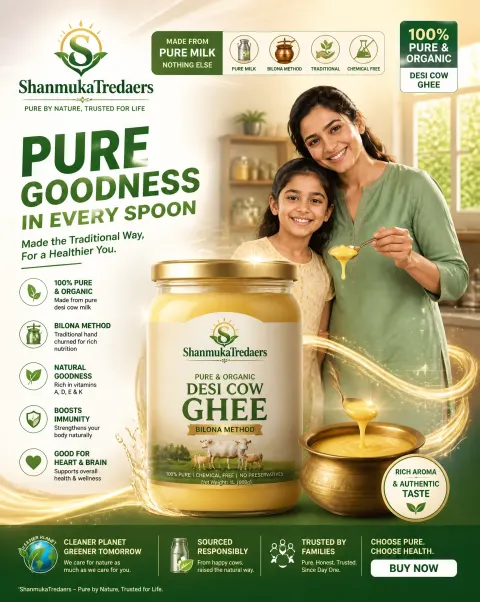 Pure Organic Ghee Brand Showcase