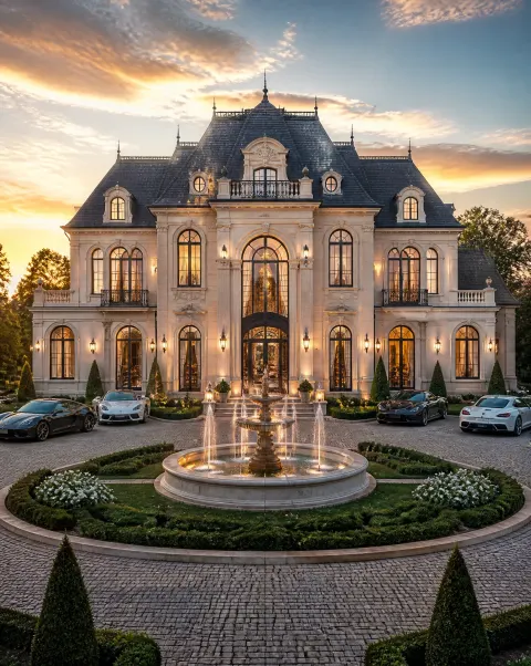 French Château Luxury Mansion