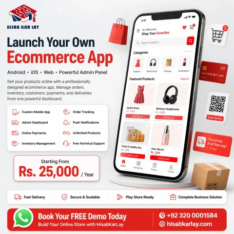 Premium Ecommerce App Development Ad