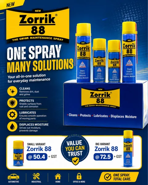 Zorrik Product Flyer Design