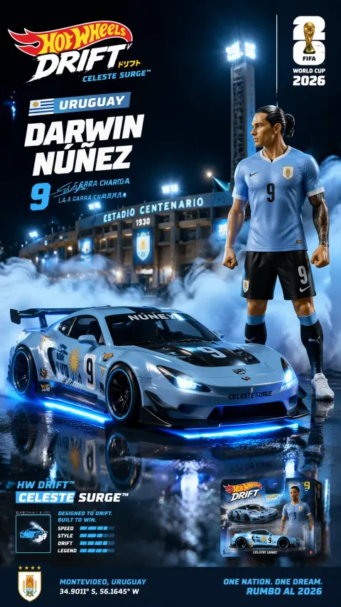 Núñez Hot Wheels Drift Storm