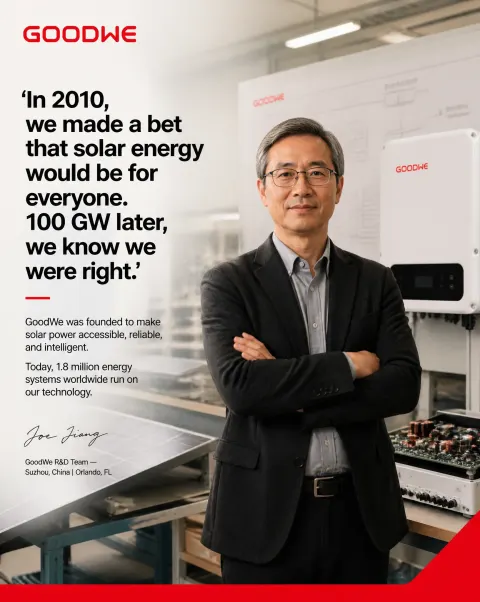 GoodWe Solar Brand Aesthetic