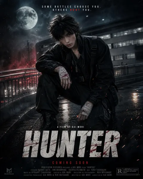 Hunter Movie Poster Generator