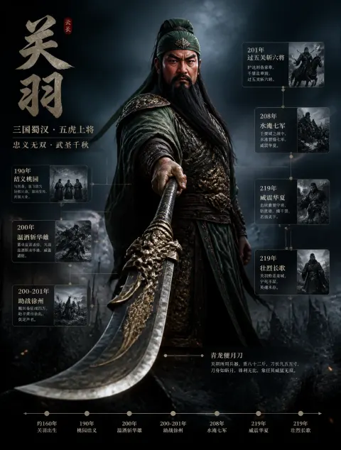 Guan Yu 3D Archive Poster