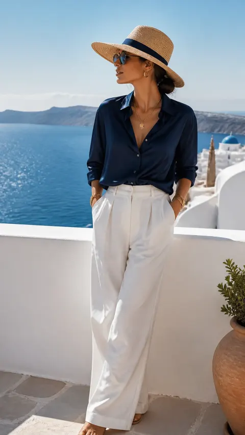 Mediterranean Fashion Illustration