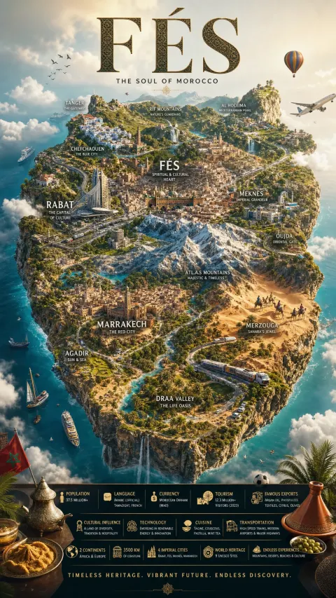 Fés Floating Island Wonderland