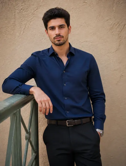 Confident Young Man Portrait