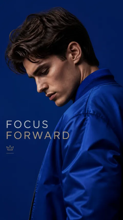 Royal Blue Luxury Portrait
