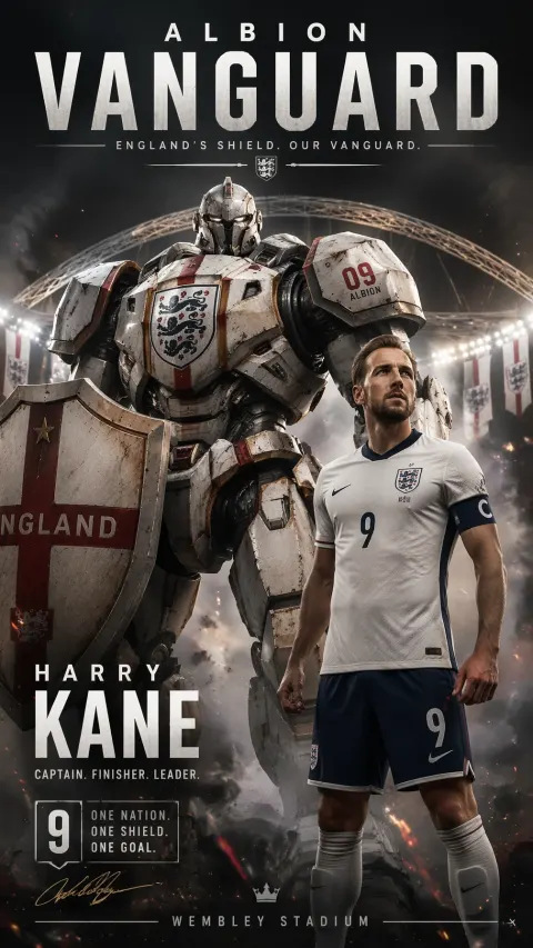Kane Mecha Captain Poster