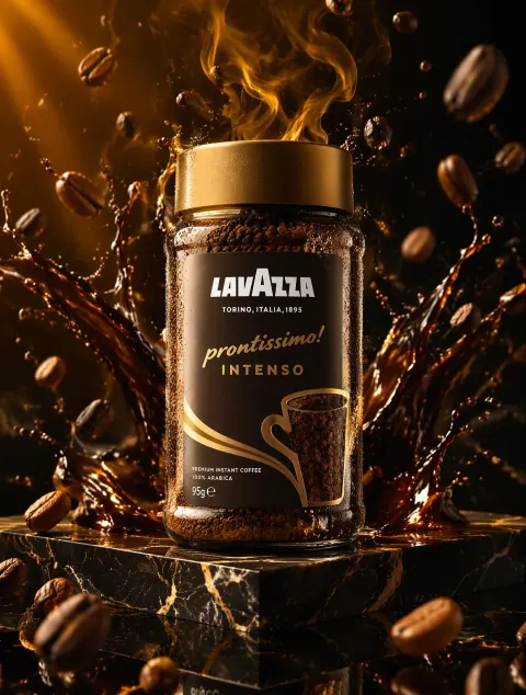 Premium Lavazza Coffee Ad