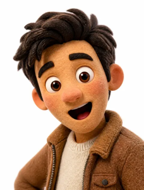 Photo to 3D Clay Character Guide