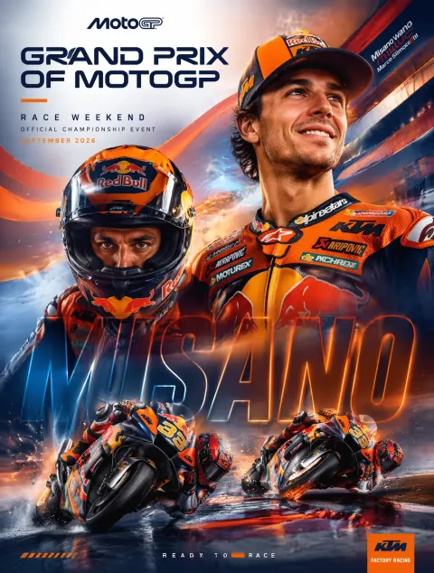 MotoGP Championship Race Poster