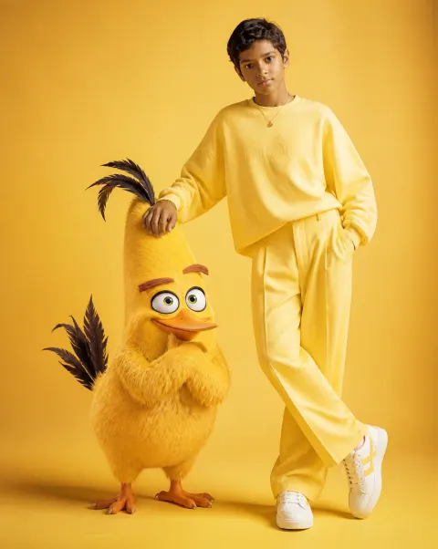 Angry Birds Luxury Fashion Portrait