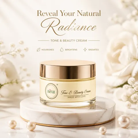 Luxury Radiance Cream Commercial Shot