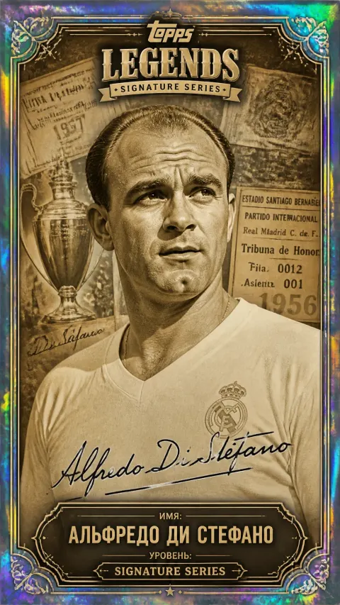 Di Stefano Vintage Legend Card