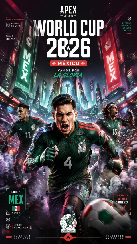Apex World Cup 2026 Poster