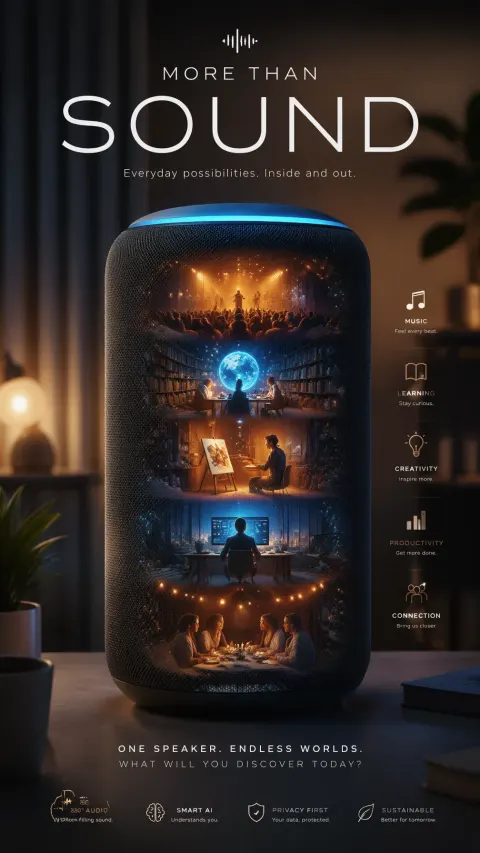 More Than Sound Speaker Ad