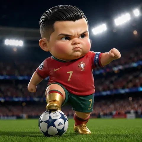 Chibi Ronaldo Blind Box Figure