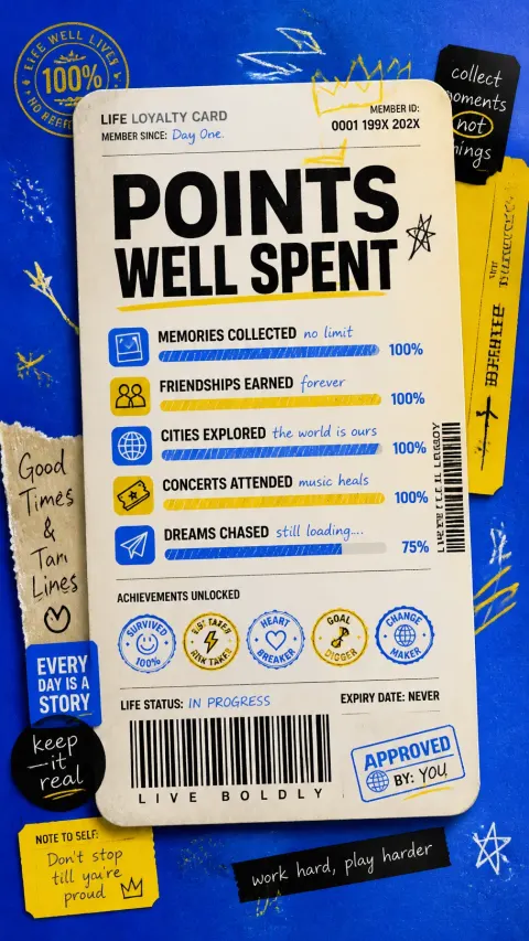 Youth Loyalty Card Poster
