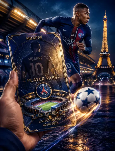 Mbappé Player Pass Design