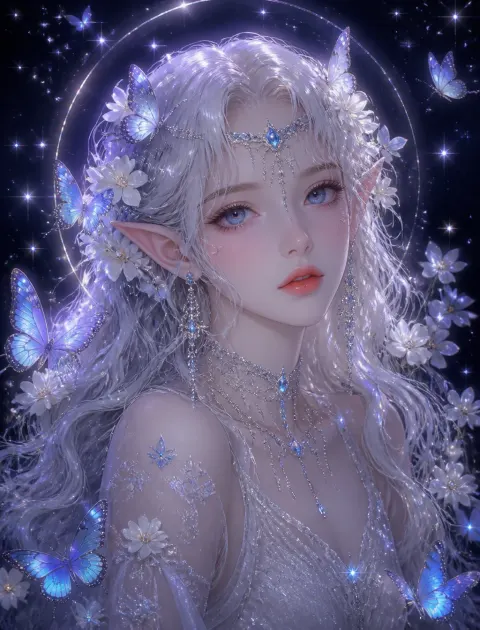 Ethereal Fairy Portrait Fantasy