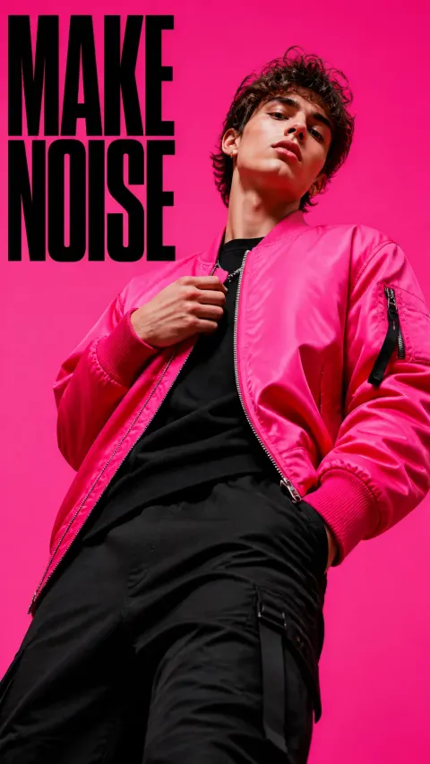 Pink Noise Fashion Editorial
