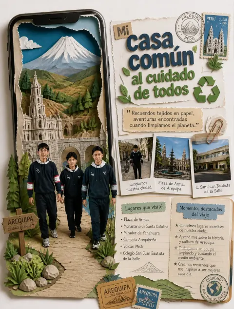 Paper Diorama Travel Poster Art