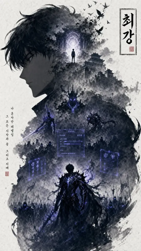 Shadow Monarch Collector Art Poster