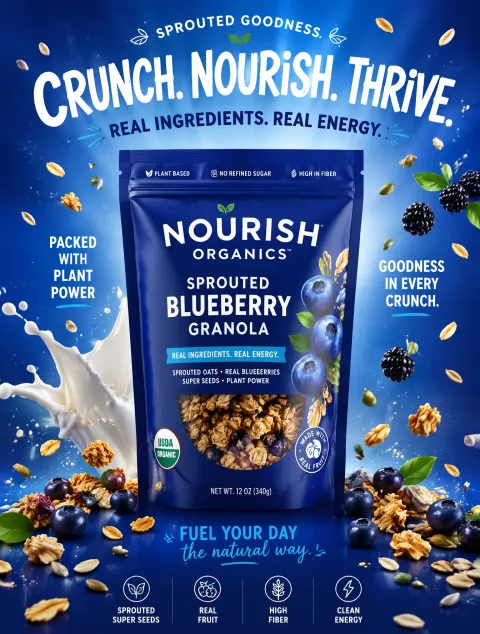 Blueberry Granola Premium Campaign