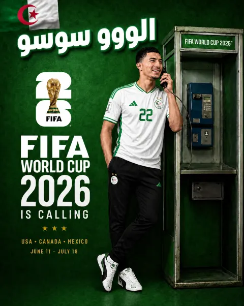 Algerian Flag Corner Overlay