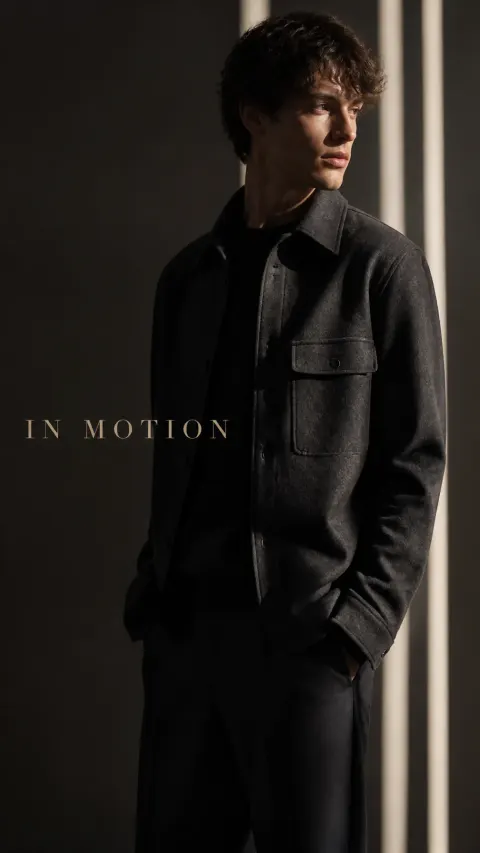 Luxury Fashion Editorial In Motion