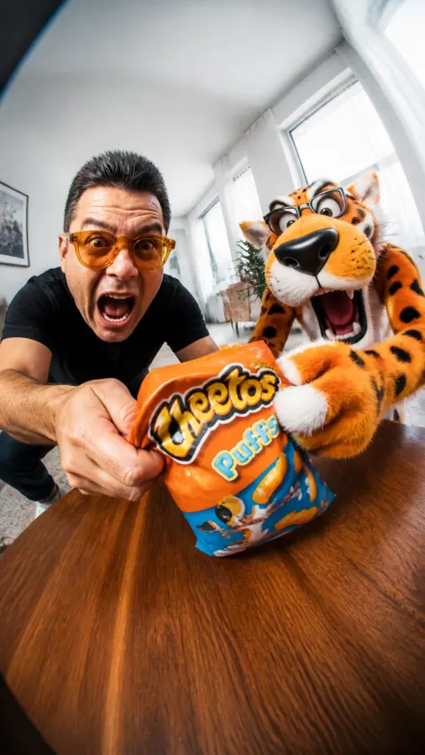 Epic Cheetos Tug Of War Battle