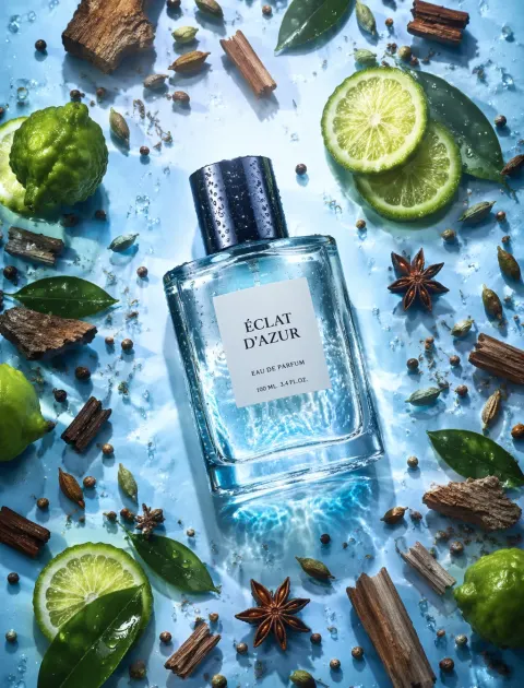 Luxury Perfume Editorial Poster