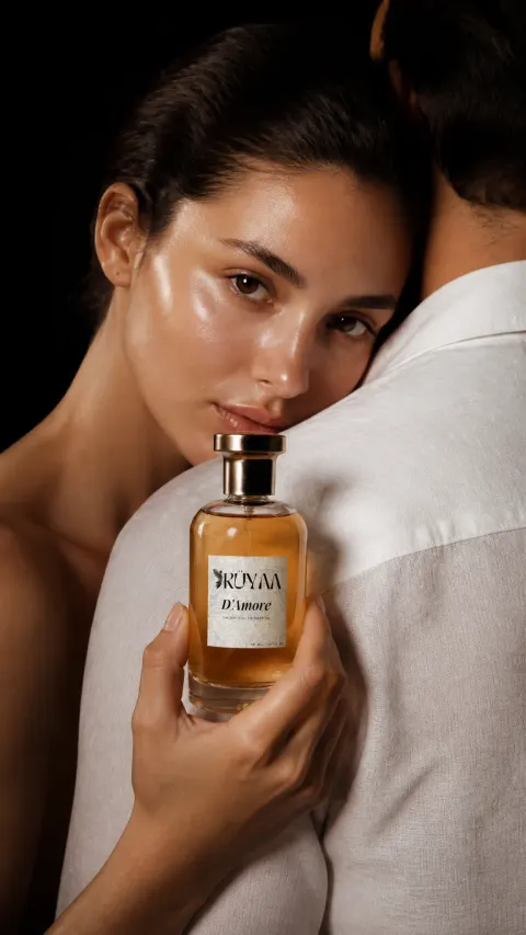 Luxury Perfume Editorial Ad