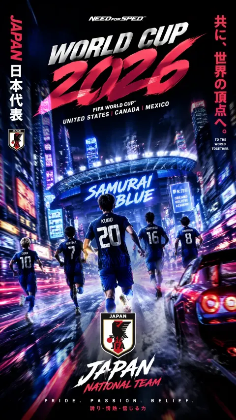 Need For Speed World Cup Poster