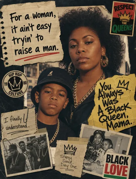 Vintage Hip Hop Mother Tribute
