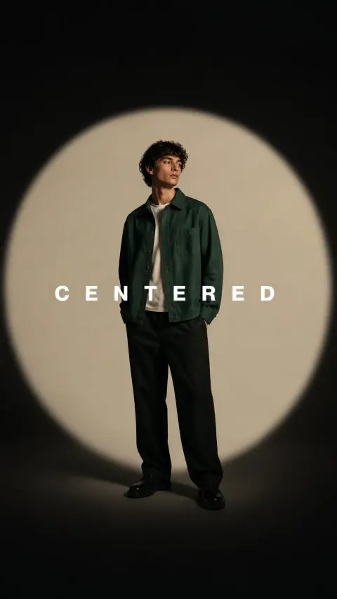 Forest Green Overshirt Spotlight