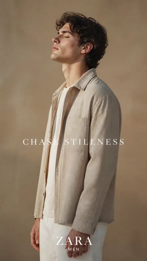 Luxury Zara Men Stillness Editorial